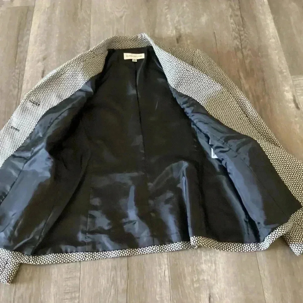 Evan Picone Jacket, Size 8, Color Multi Colored - image 3